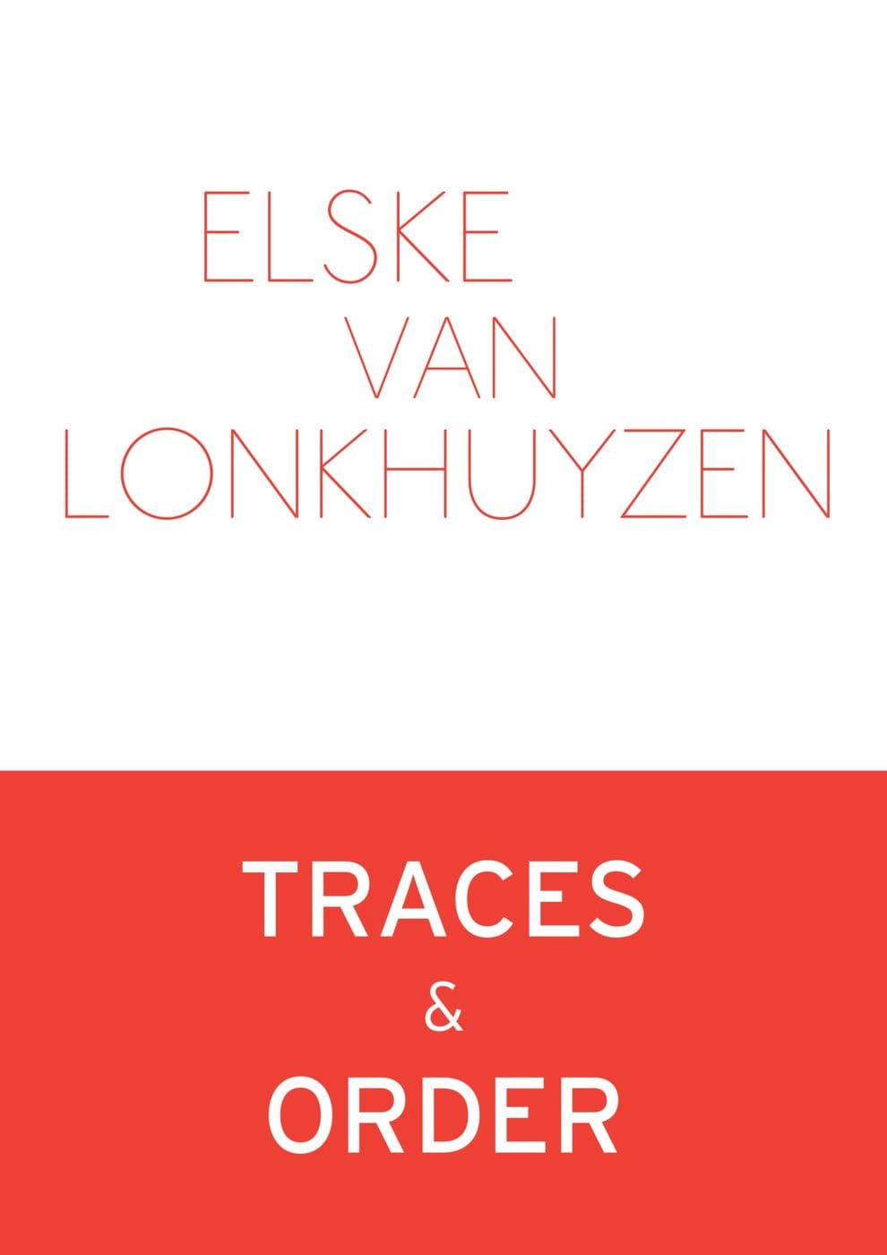 Traces & Order – Elske van Lonkhuyzen [e-pub]